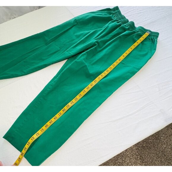 Napa Valley Womens Green Pants Sz 18 Short Elastic Waist Pull On Travel Casual - Picture 6 of 9